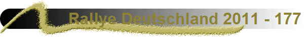 Rallye Deutschland 2011 - 177