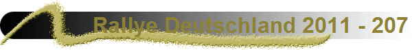 Rallye Deutschland 2011 - 207