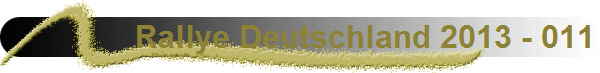 Rallye Deutschland 2013 - 011