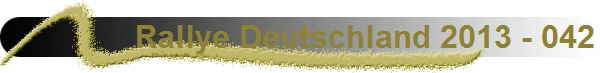 Rallye Deutschland 2013 - 042