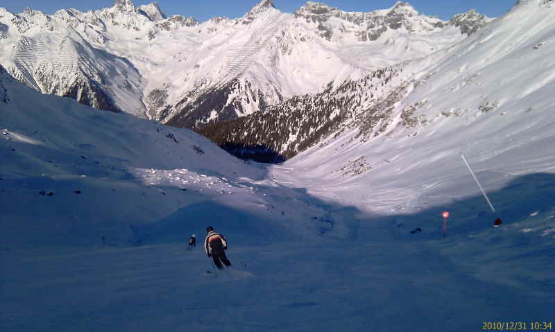 Skiurlaub 2010 Pfunds Silvester 20