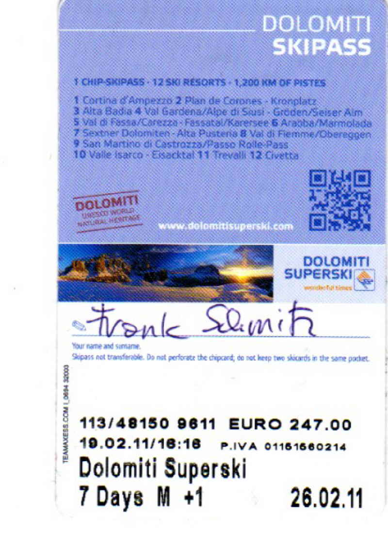 Skiurlaub 2011 Kastelruth - 225